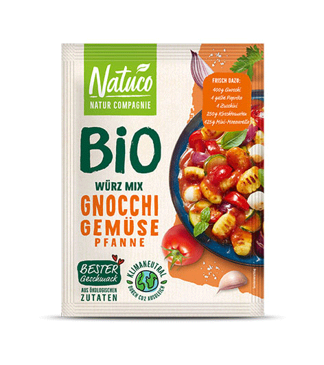 NATUCO Würz-Mix Gnocchi-Gemüsepfanne